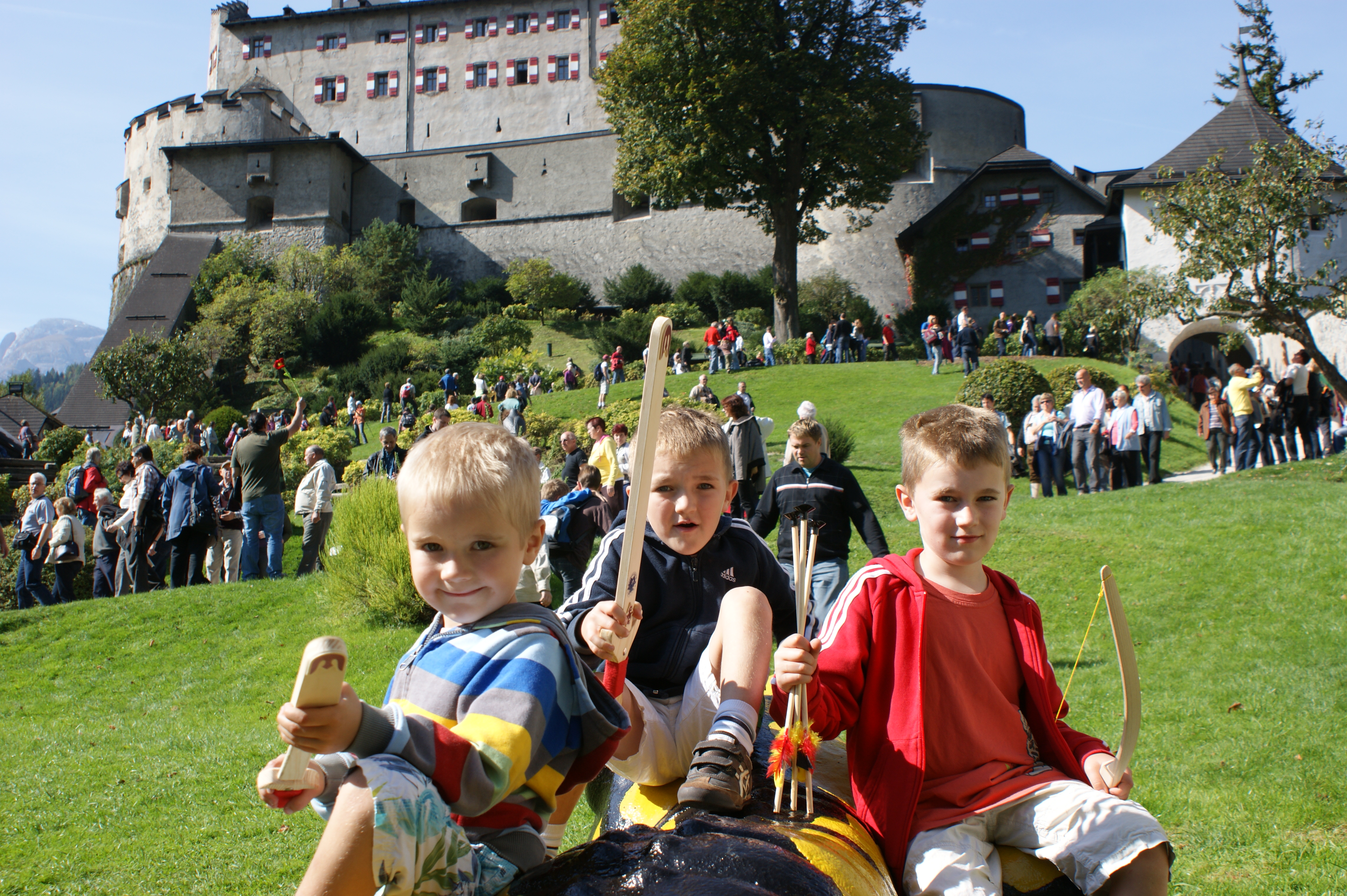 Ausflug zur Burg Hohenwerfen